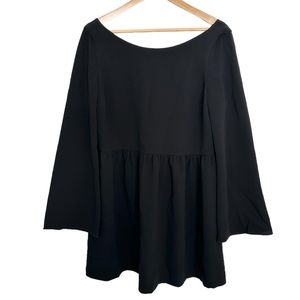 Elizabeth & James Black Long Sleeve Dress